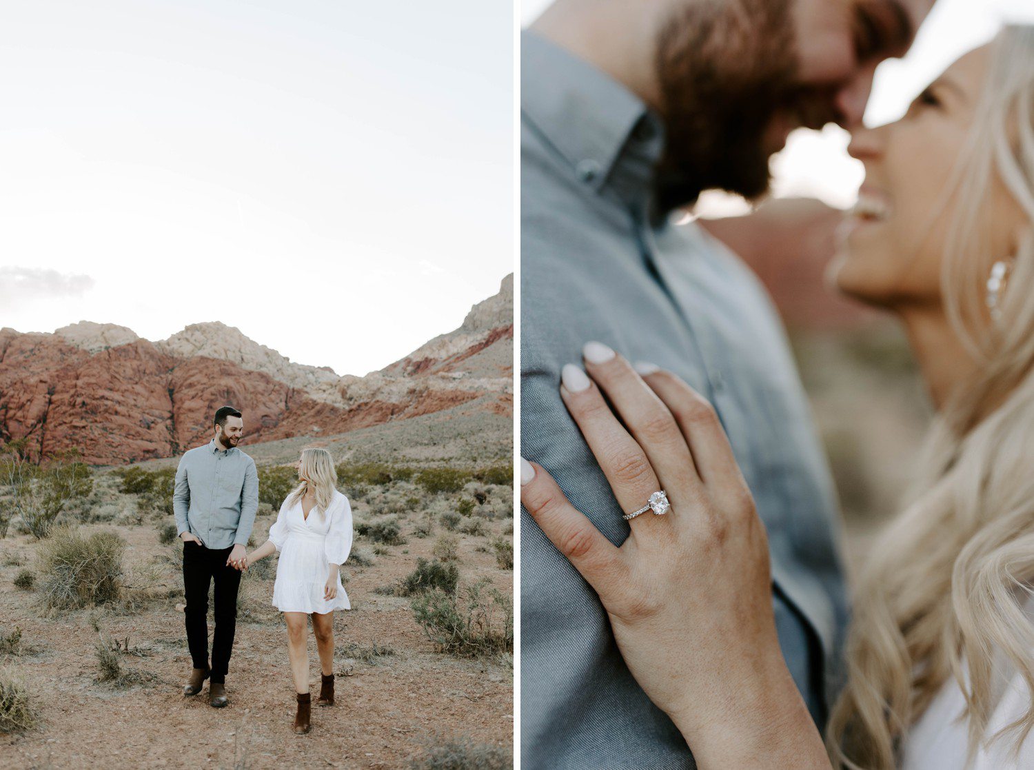 Engagement Session at Red Rock Canyon Las Vegas