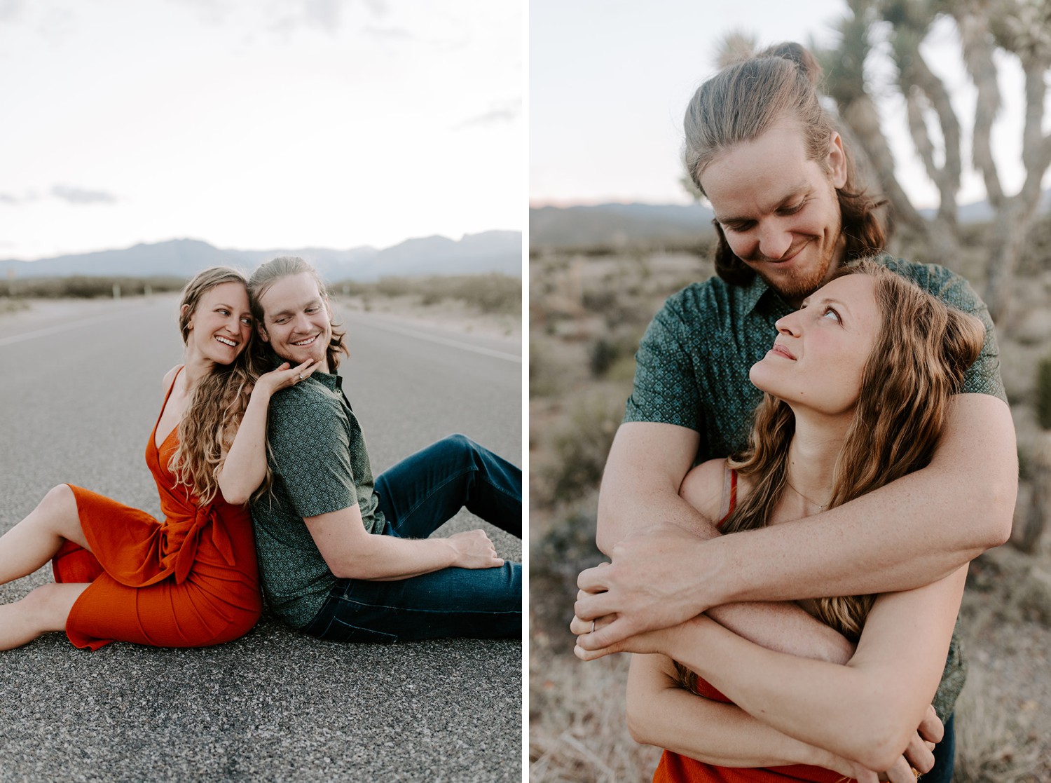 Desert Engagement Session Outfits