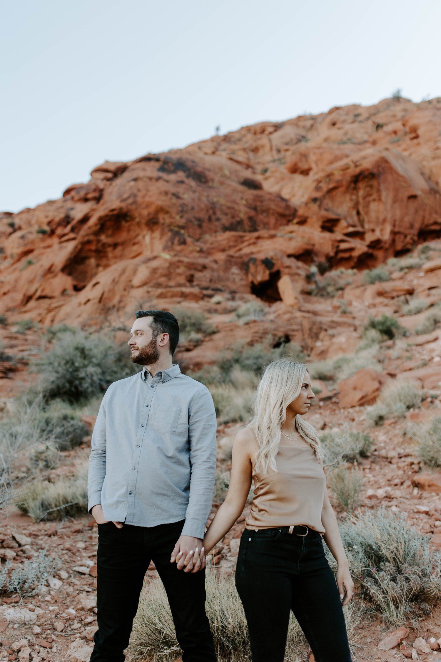 Engagement Photos at Red Rock Canyon