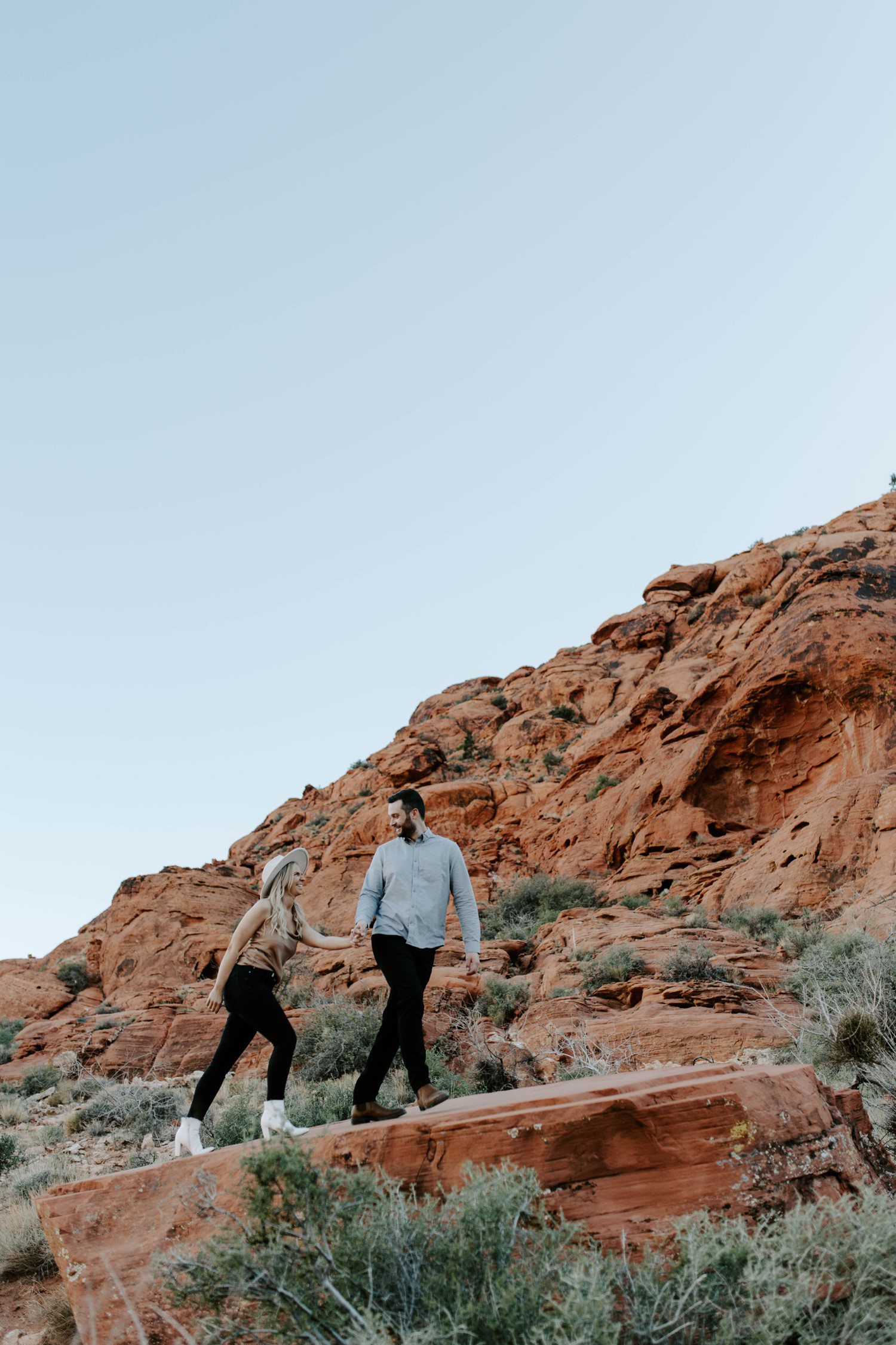 Las Vegas Red Rock Canyon Engagement Session
