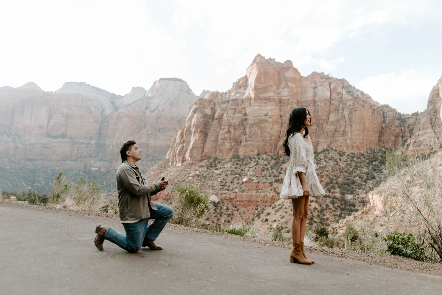 Proposal at Zion National Park