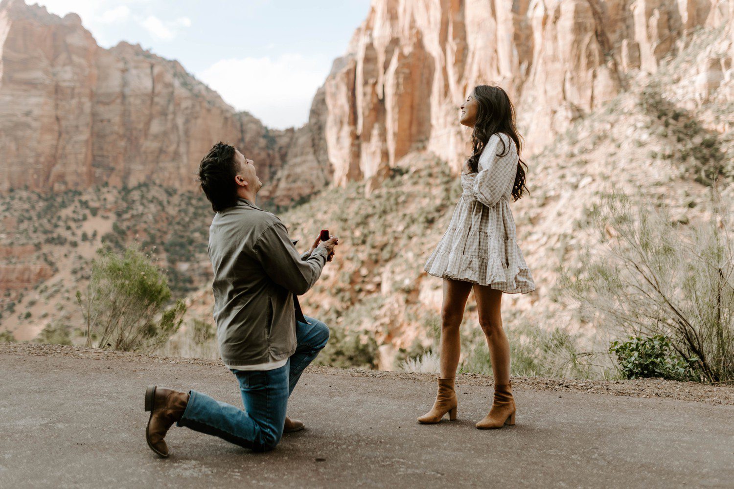 Zion National Park Proposal Photographer