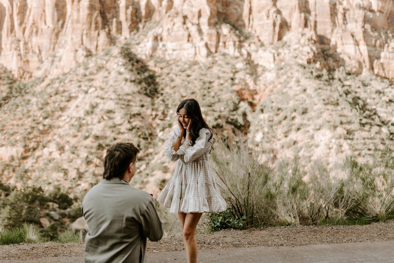 Proposal in Zion National Park