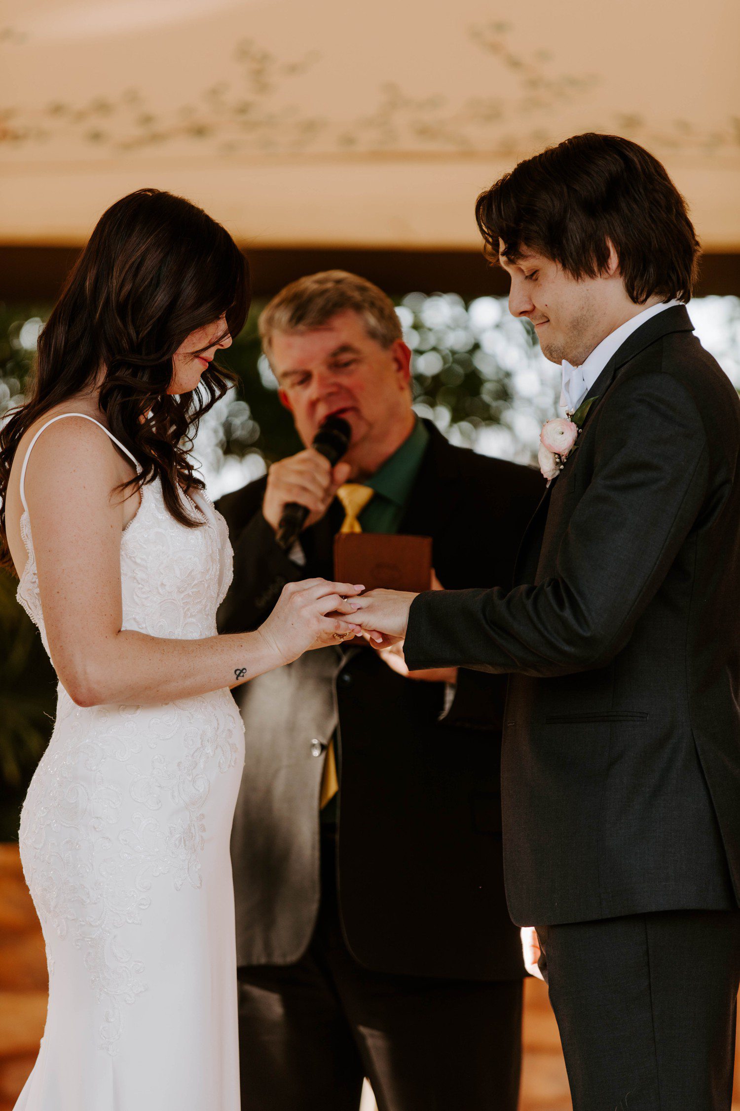 Wedding Ceremony Ring Exchange