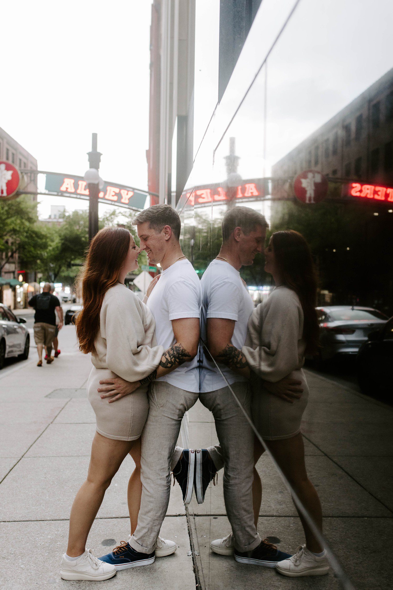 Printers Alley Engagement Session