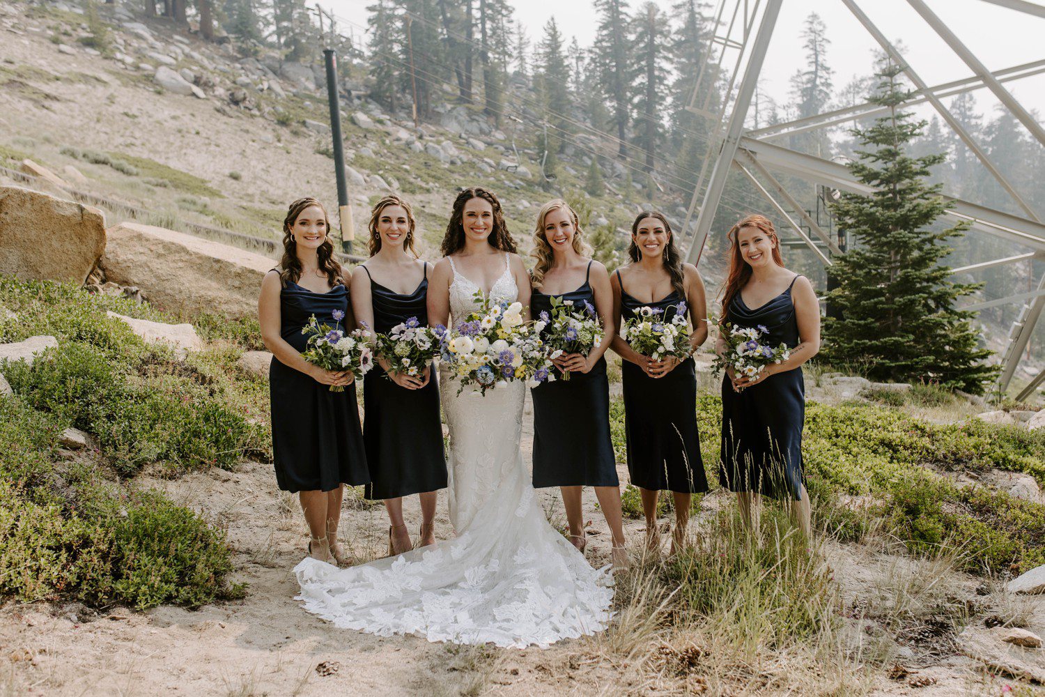Bridesmaid Photos at Heavenly Mountain Resort