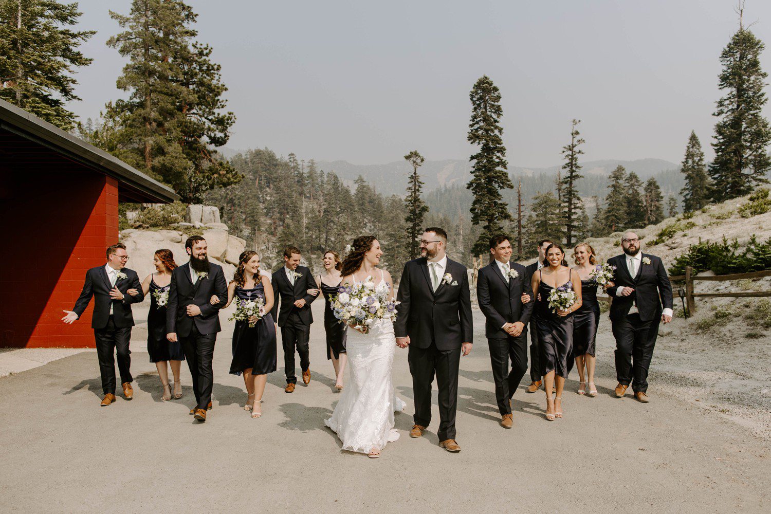 Heavenly Mountain Resort Wedding Party Photos