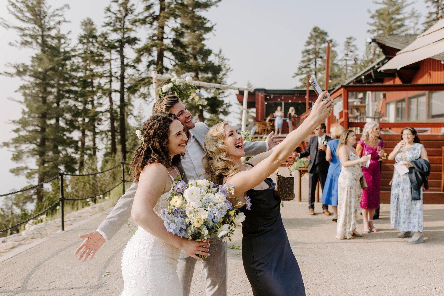 Wedding Guests at Heavenly Mountain Resort