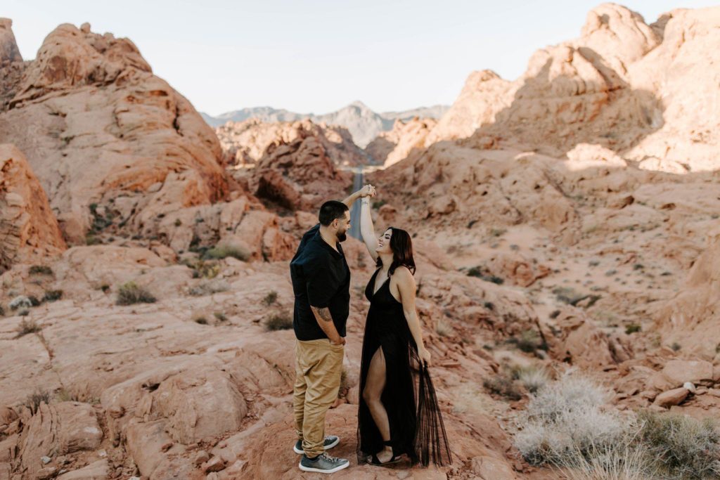 Valley of Fire Engagement Photos Las Vegas