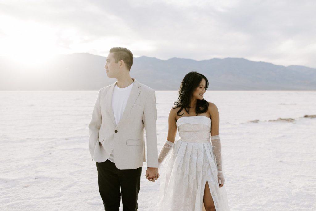 Death Valley Engagement Session at Badwater Basin