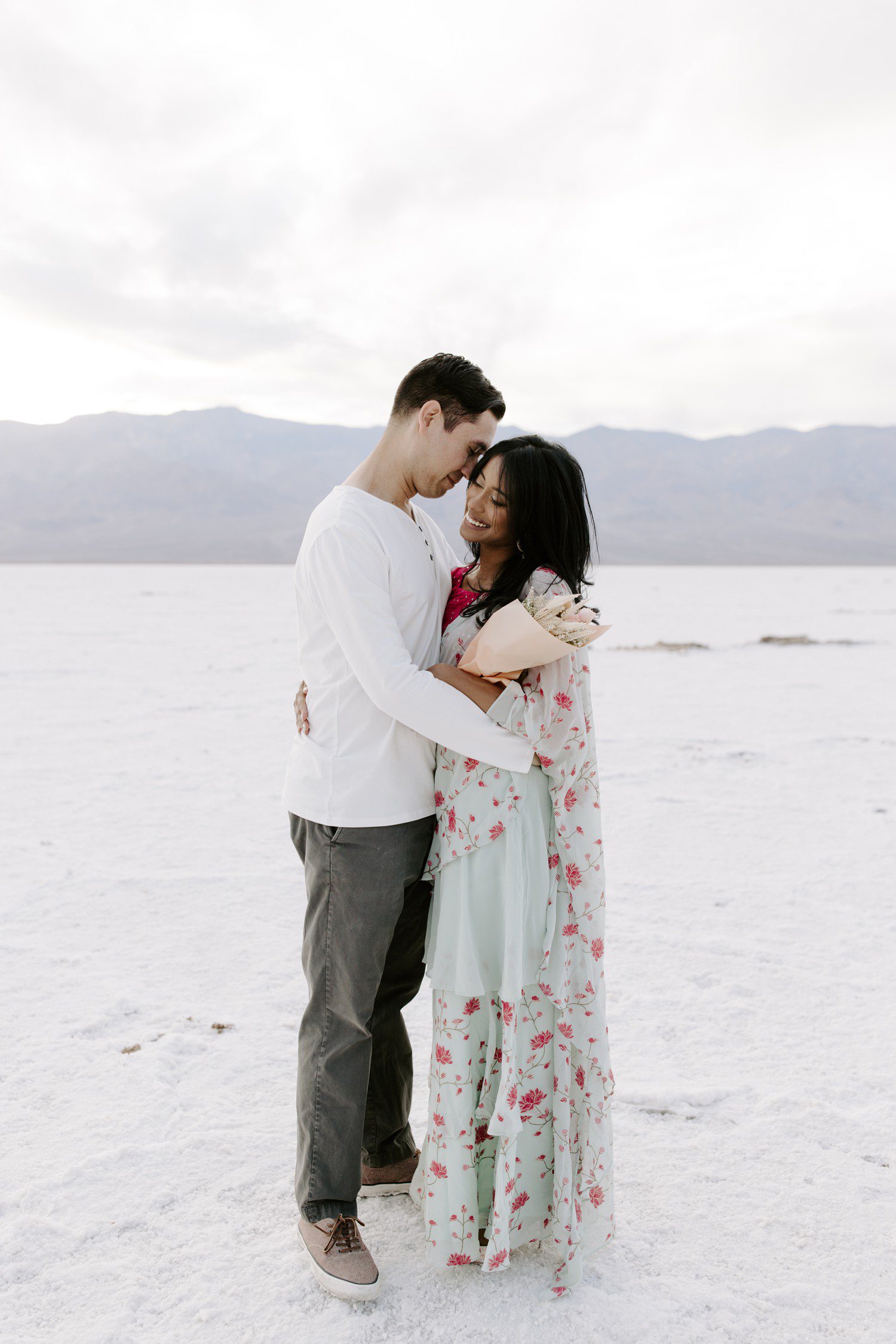 Death Valley Engagement Photos at Badwater Basin