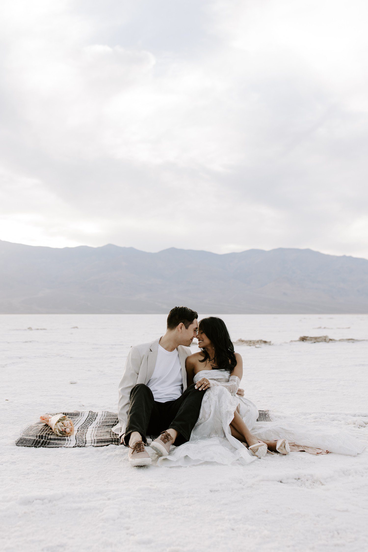 Engagement Session Death Valley Badwater Basin