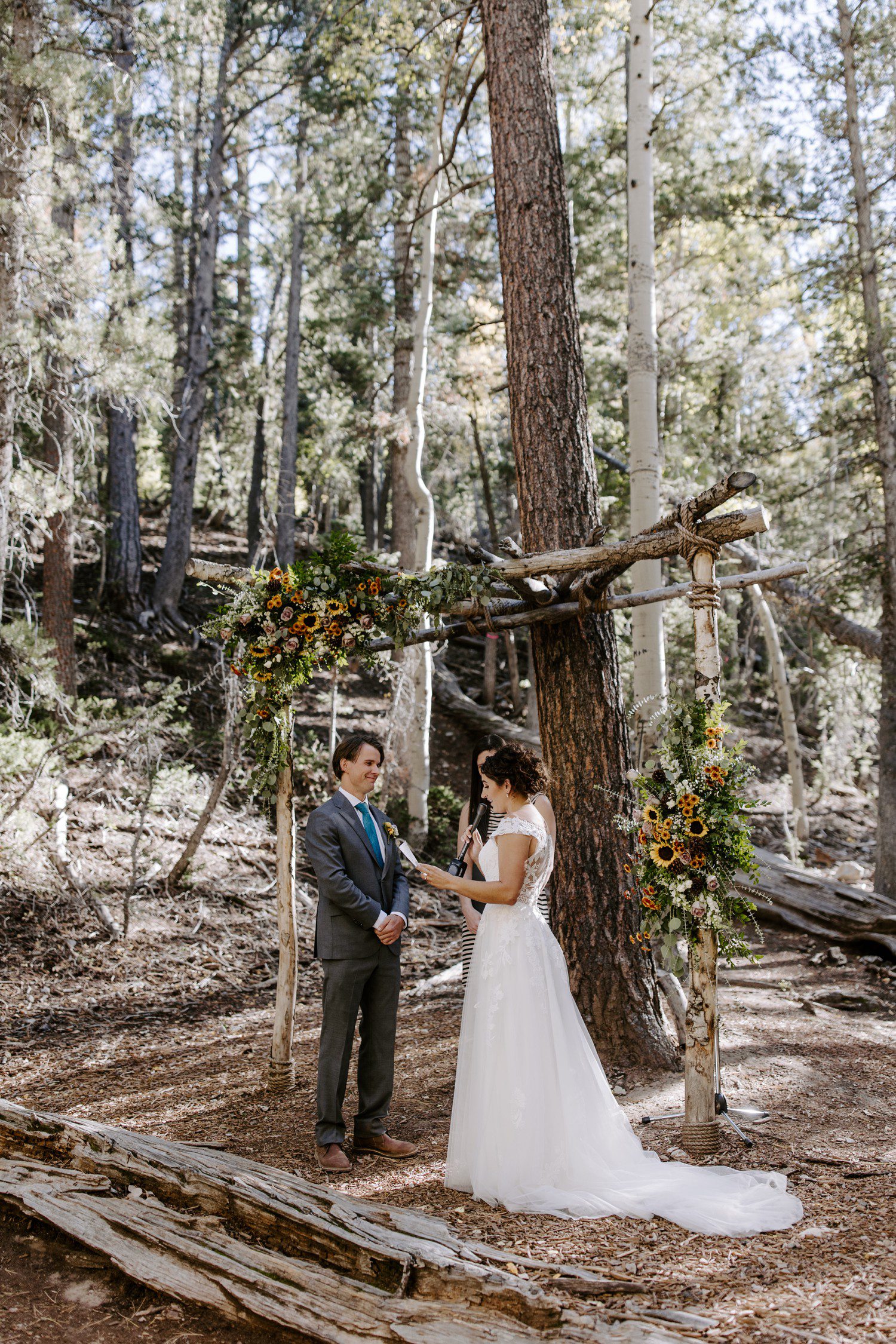 Wedding Ceremony at Lee Canyon Ski Resort