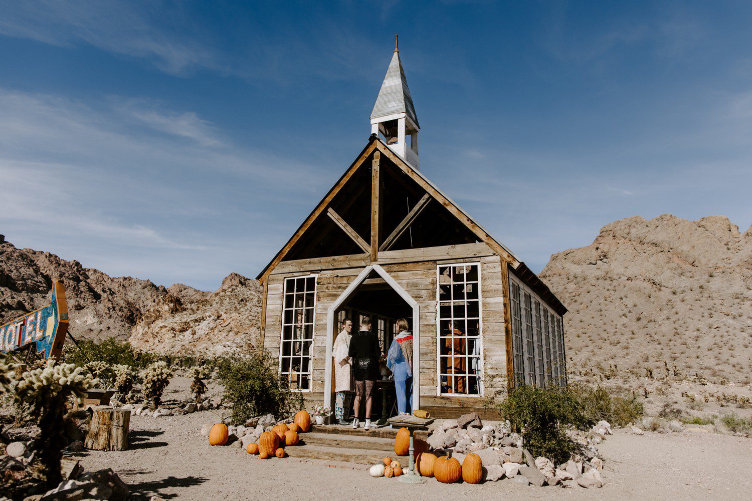 Wedding at El Dorado Ghost Town Las Vegas Katelyn Faye Photo