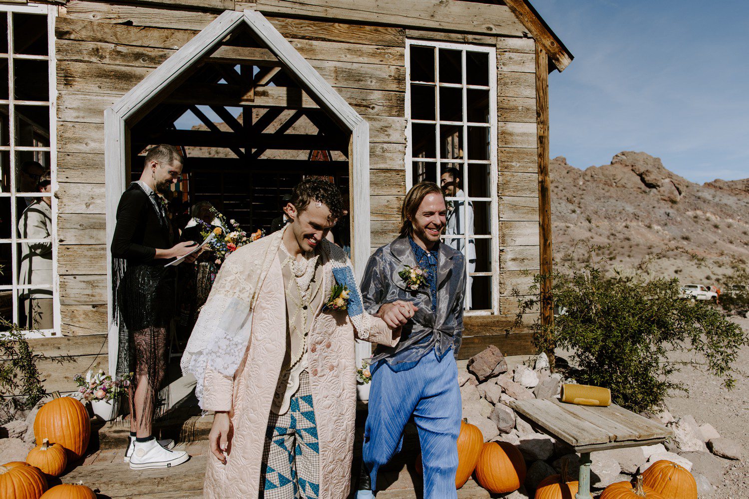 Wedding at El Dorado Ghost Town Las Vegas Katelyn Faye Photo