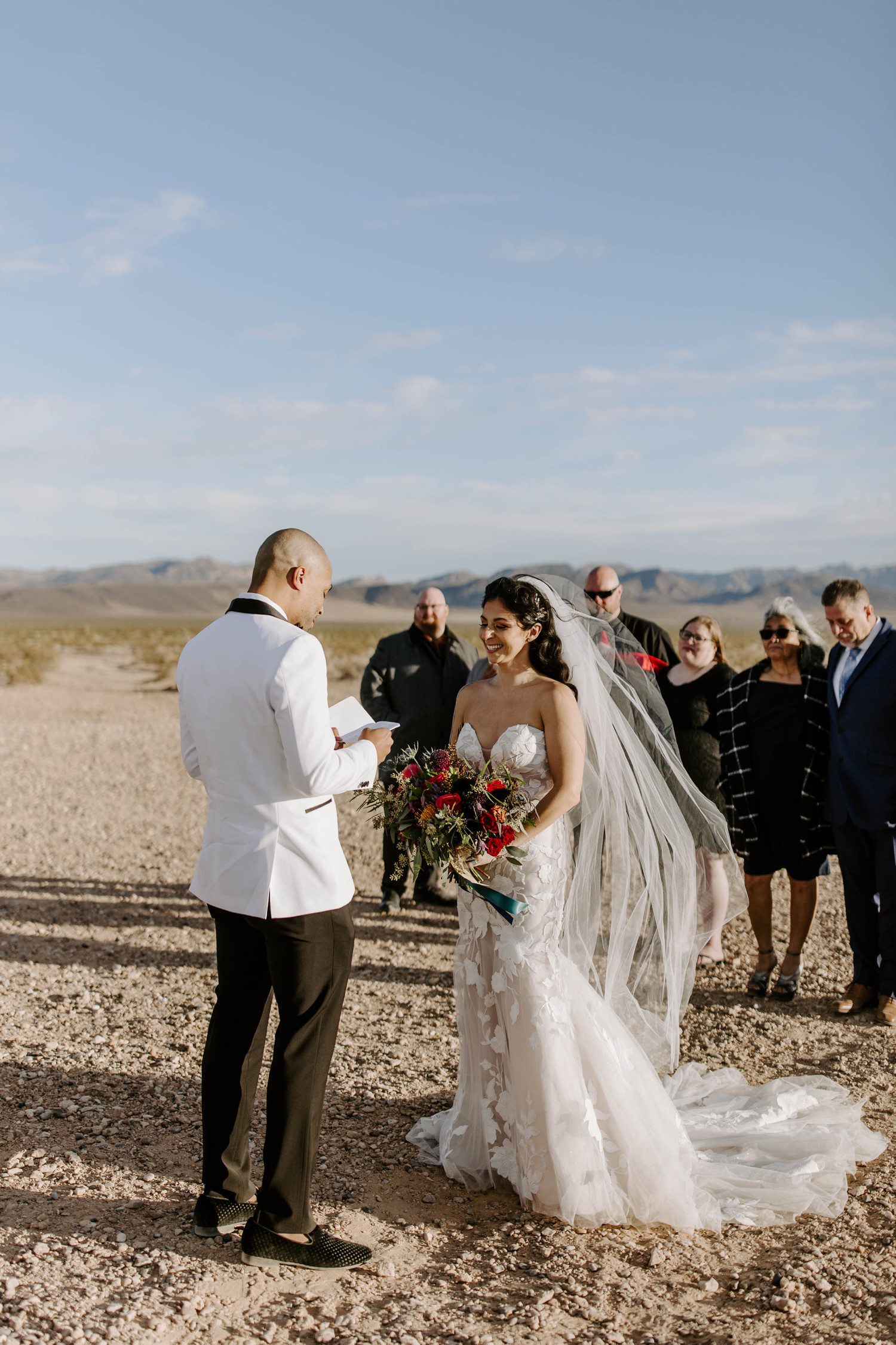 Wedding Ceremony at Seven Magic Mountains