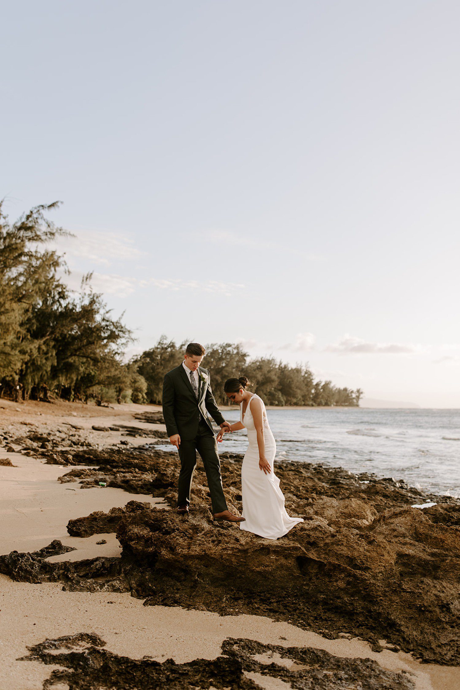 LouLu Palm Oahu Beach Wedding 