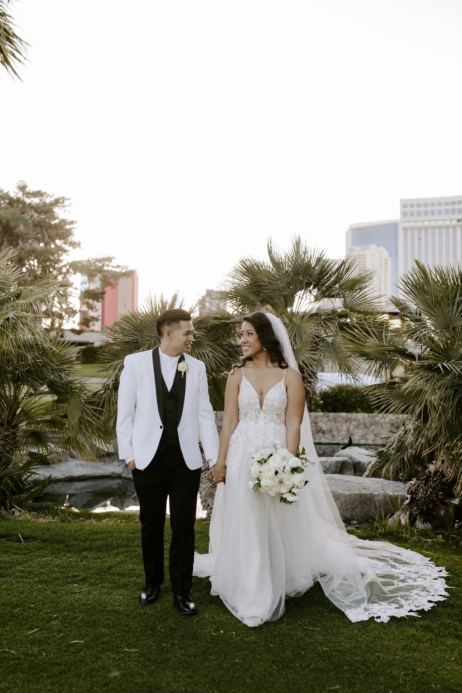 Wedding photos at Las Vegas Country Club.