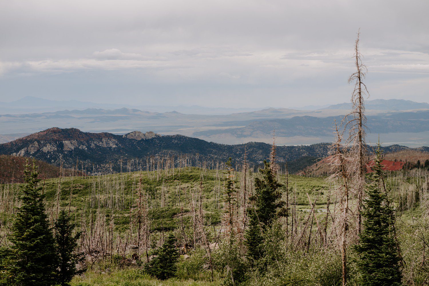 View of Brian Head Utah