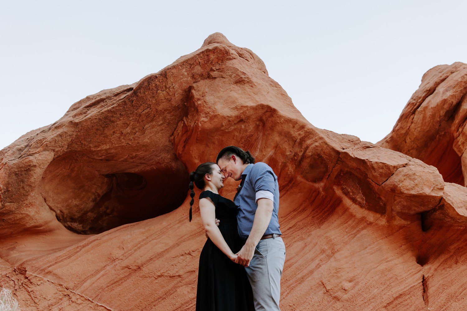 Las Vegas engagement photos at valley of fire.