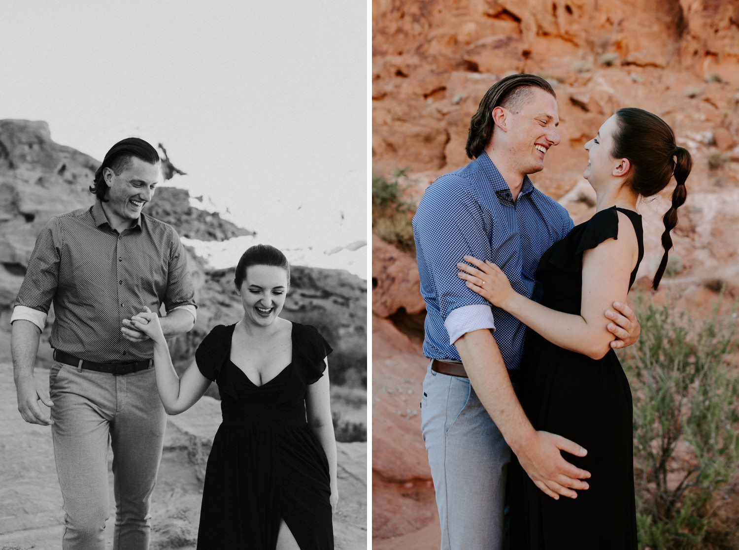 Engagement session at Valley of Fire. 