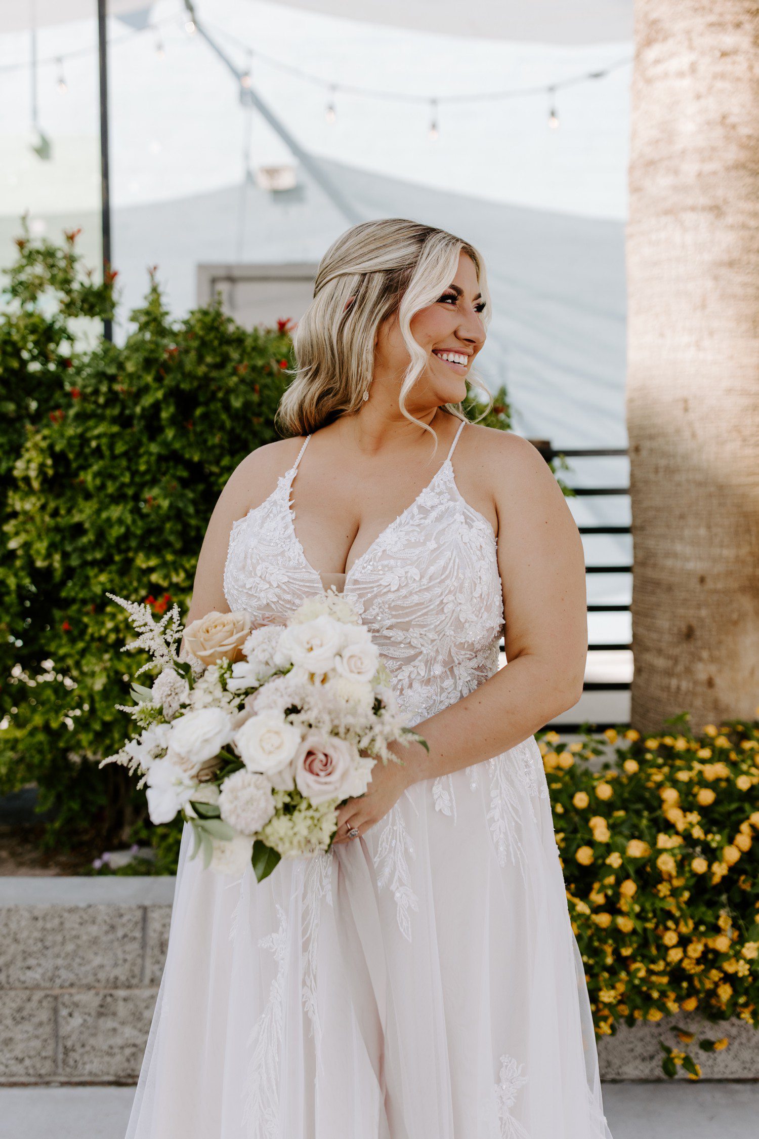 Bridal portraits at The Doyle in Las Vegas.