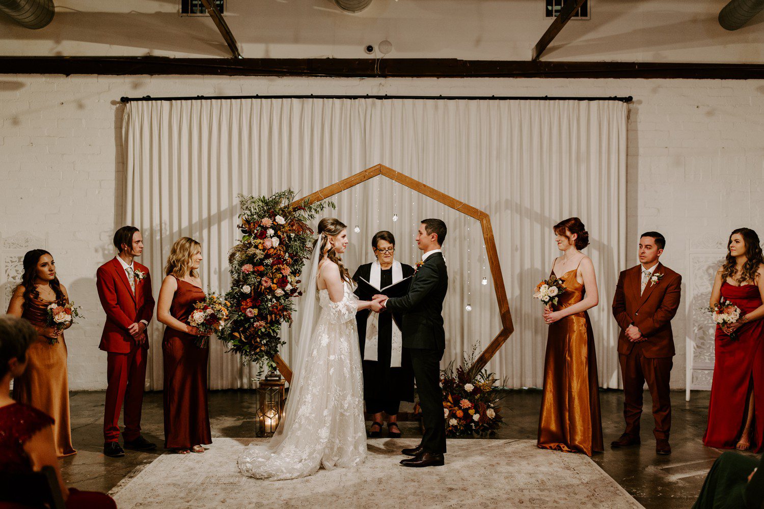 Colorful Fall Wedding in Las Vegas at The Doyle.