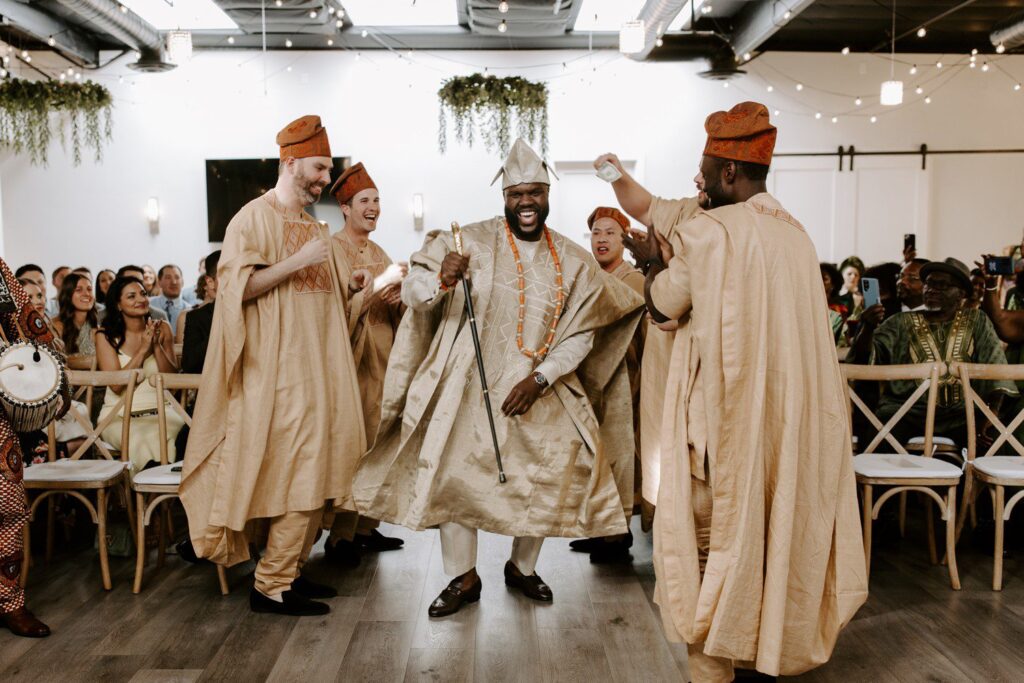 Two Day Nigerian Wedding in Las Vegas at Adorn Events. 