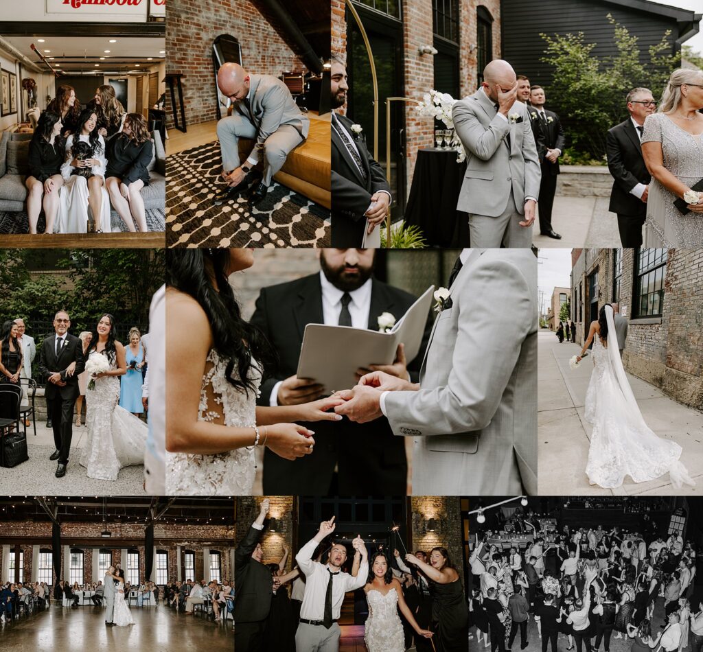 couple's big day is documented by Katelyn Faye Photography