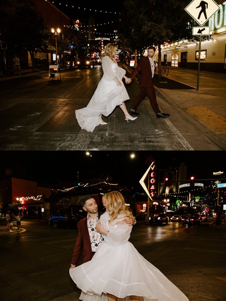 man twirls his wife by Katelyn Faye photography