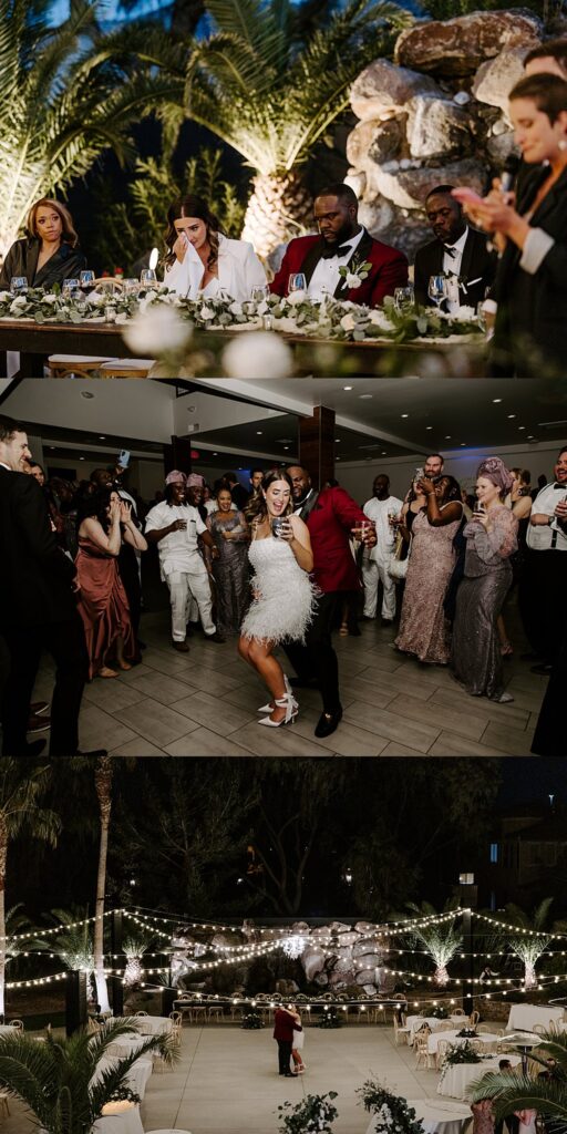 bride and groom dance the night away inside one of 5 wedding venues in Las Vegas