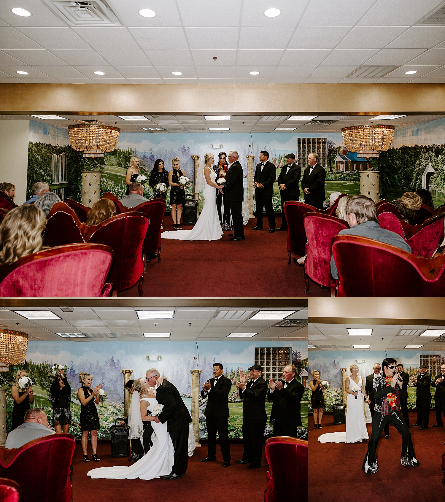 newlyweds say I do before their Speedway Pitstop