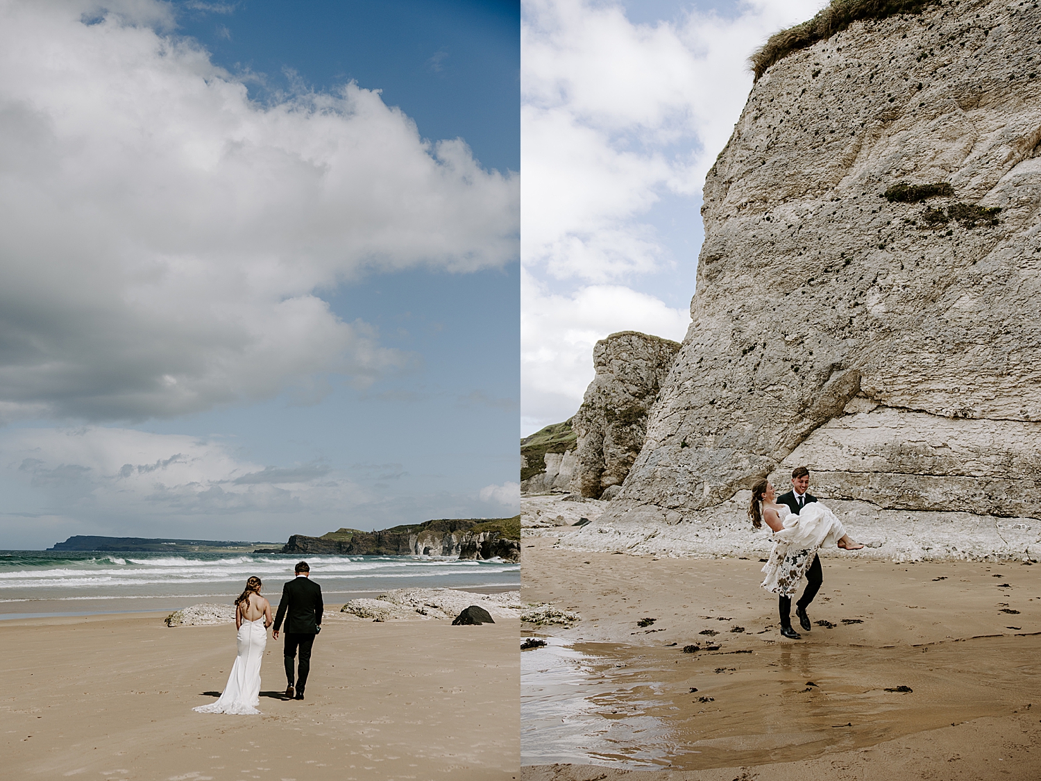 husband and wife walk along beaches in Ireland showing What I Want to Shoot in 2026 