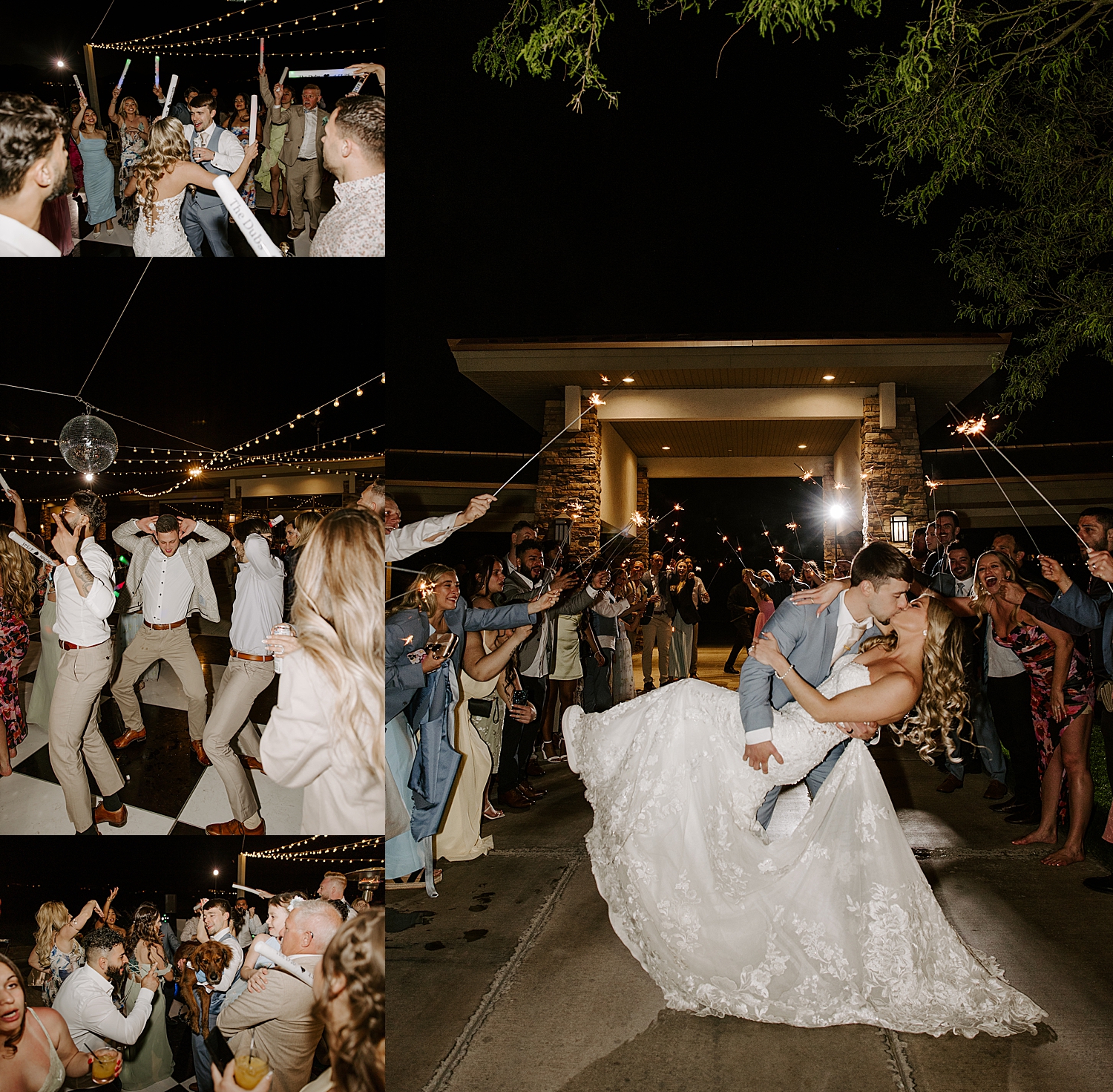 man dips new wife for kiss during sparkler exit showing What I Want to Shoot in 2026 