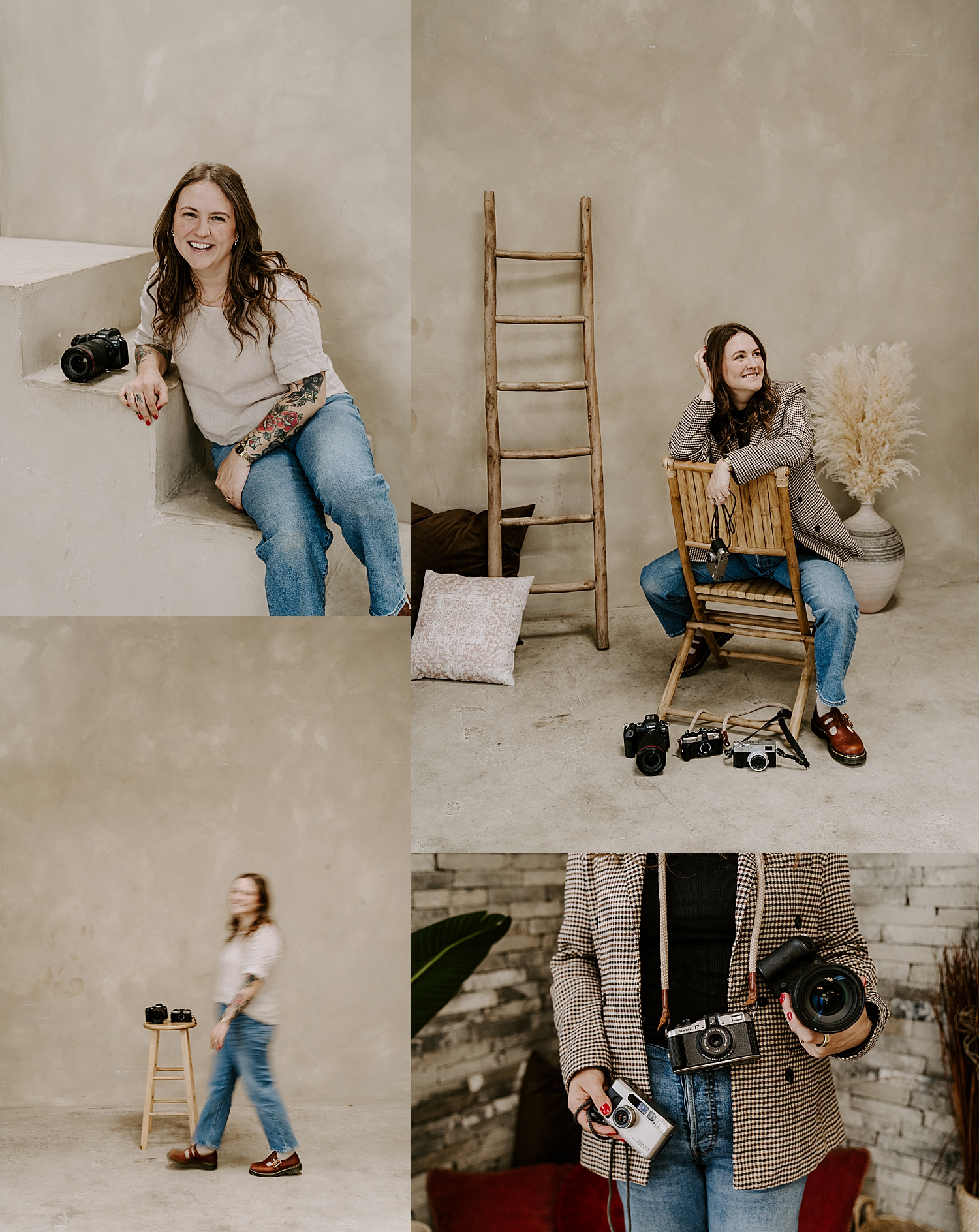 photog leans against chair in studio showing What I Want to Shoot in 2026 